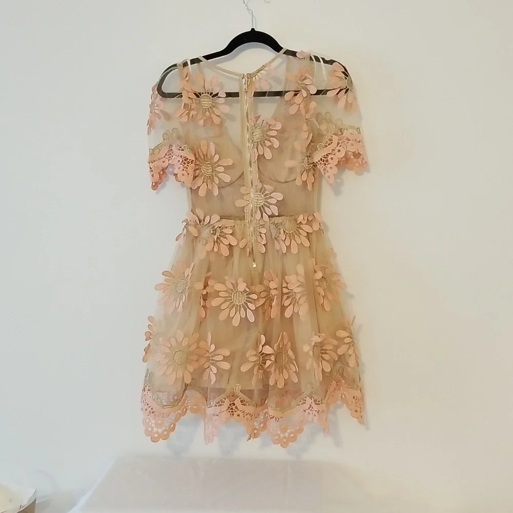 NWT floral mini dress size Small - Picture 8 of 10